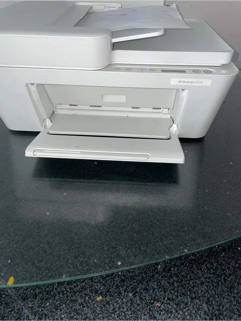 HP White All-in-One Printer, Scanner & Copier